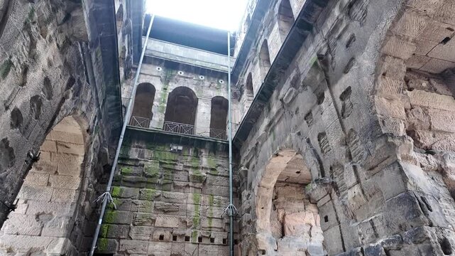 Historic Porta Nigra in Trier, Germany 