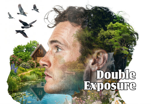 Double Exposure Photo Effect