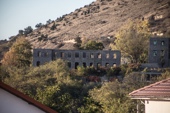 Lachin City, which Azerbaijan liberated from the invaders. Karabakh region.