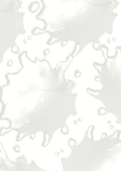 Fototapeta premium Arrière-plan de tâches d'encre transparentes et motifs organiques – Texture fluide et lumineuse pour designs créatifs