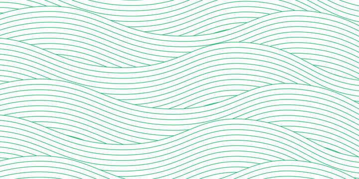 farm green banner, organic abstract background with fields. wavy green lines, natural organic products. ecology background. striped farmer green Pattern