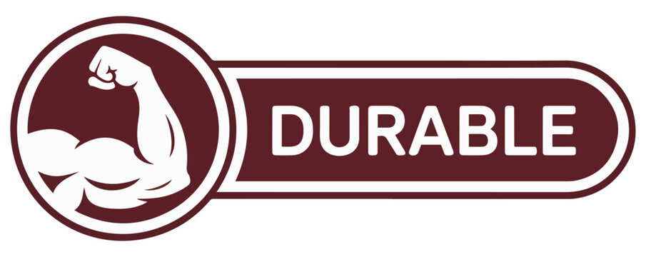 high durability label vector badge design