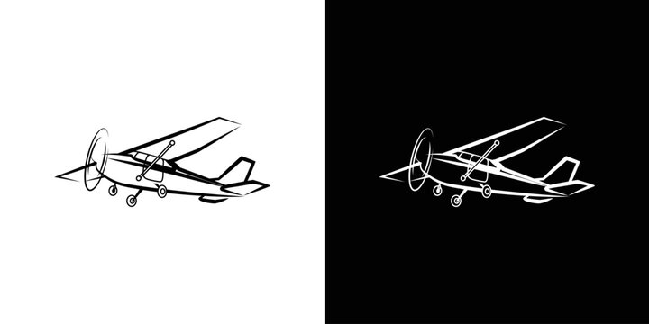 Small Aricraft icon vector illustration