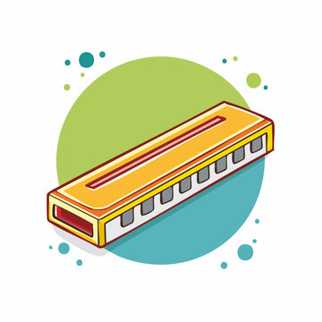 Harmonica illustration