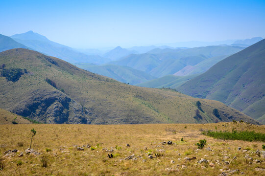 View on the Barberton Makhonjwa Mountains World Heritage Site, Barberton, Mpumalanga, South Africa.