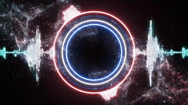 4k video stock footage cinematic film burn effect with perforation overlay