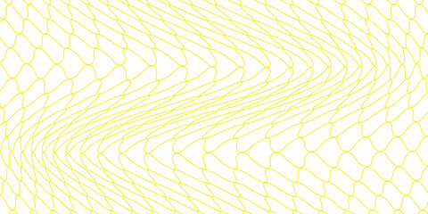 Mesh texture for fishing nets gold color gradient. Seamless pattern for sportswear or soccer goal, volleyball net, basketball hoop. abstract background vector. © syafa