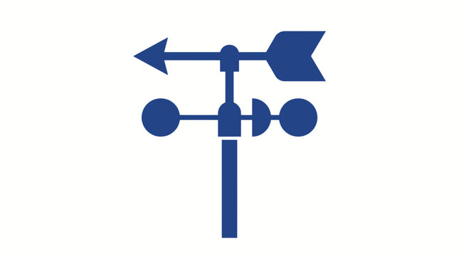 Wind Vane Anemometer for Weather Station