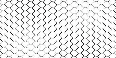 Mesh texture for fishing nets. Seamless pattern for sportswear or soccer goal, volleyball net, basketball hoop © Isma