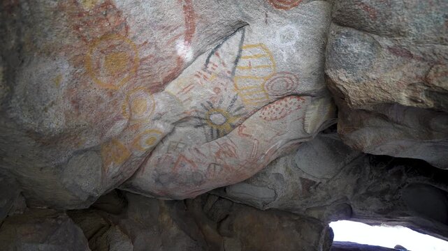 Explore the ancient cave paintings in Catavina, Baja California. Discover the art and history while hiking in the desert landscape.