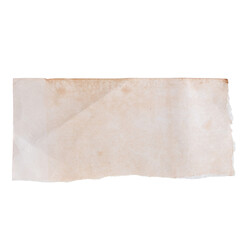 Obraz premium Aged Paper Fragment: Vintage Texture Element