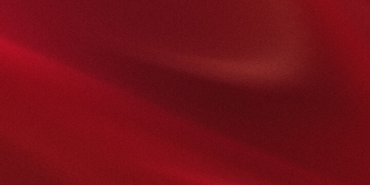 Smooth deep red silk fabric texture with soft elegant folds illustration
