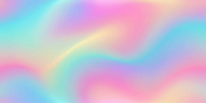 Abstract colorful rainbow background featuring a bright gradient wave pattern with smooth digital light textures and a vibrant spectrum of vector art lines