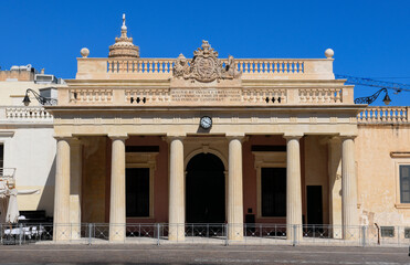 Obraz premium View at the town of La Valletta on Malta