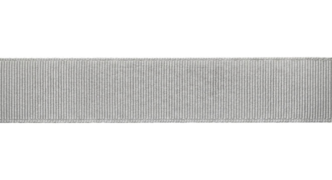 White grosgrain ribbon texture with ribbed weave detail