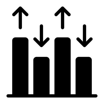 growth glyph icon