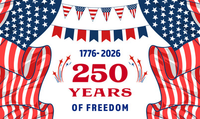 250 years of freedom © DGIM studio