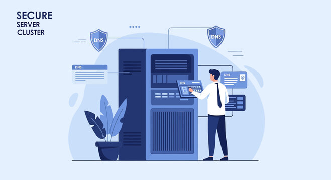 Secure Server Cluster: IT Professional Managing Network Security
