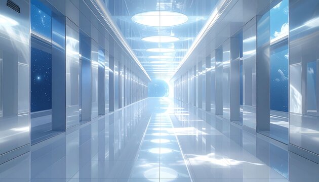 Modern corridor