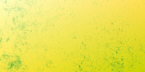 Abstract yellow and green gradient background with halftone dot texture. Modern distressed pop art style for creative posters, industrial backdrops, or vibrant graphic design projects. © nawari