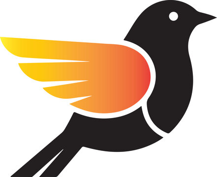 American robin icon.