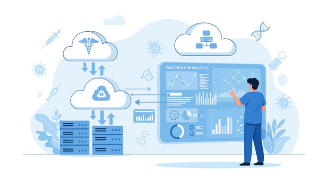 Healthcare Cloud Analytics: Vaccine Data, AI, and Doctor Monitoring