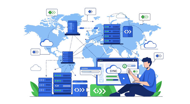 Global Network Data Center & IT Infrastructure Connection