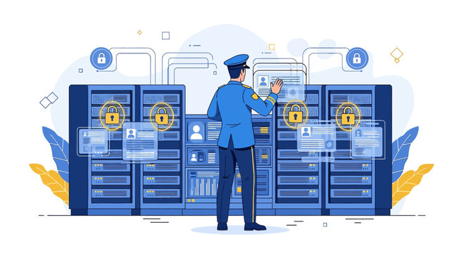 Data Security Guard Protecting Servers with Digital Interface