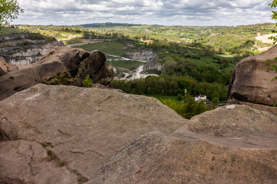 Black Rocks, is a small outcrop of ashover gritstone, between Cromford and Wirksworth in Derbyshire, the Peak District, England. 