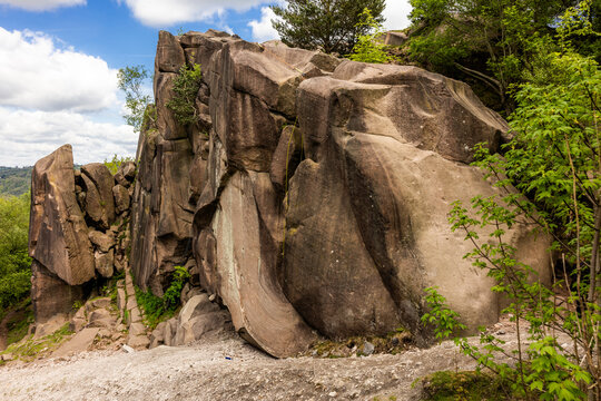 Black Rocks, is a small outcrop of ashover gritstone, between Cromford and Wirksworth in Derbyshire, the Peak District, England. 