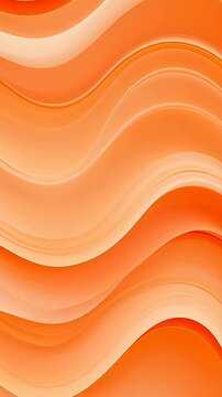 Abstract orange wave pattern