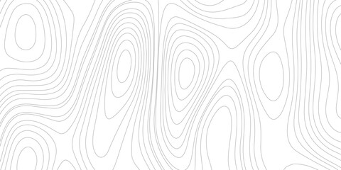 Topographic map background geographic line map with elevation assignments. Modern design with White background with topographic wavy pattern design.paper texture Imitation of a geographical map shades © Sajjad