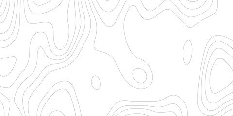 Topographic map background geographic line map with elevation assignments. Modern design with White background with topographic wavy pattern design.paper texture Imitation of a geographical map shades © Sajjad