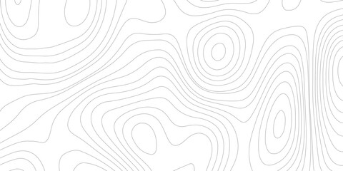 Topographic map background geographic line map with elevation assignments. Modern design with White background with topographic wavy pattern design.paper texture Imitation of a geographical map shades © Sajjad