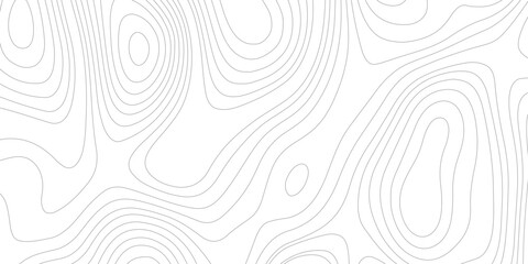 Topographic map background geographic line map with elevation assignments. Modern design with White background with topographic wavy pattern design.paper texture Imitation of a geographical map shades © Sajjad