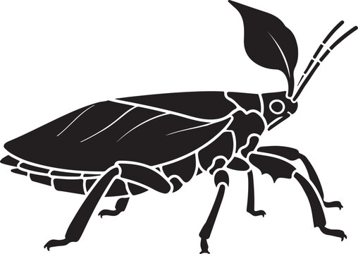 vector illustration of a bug