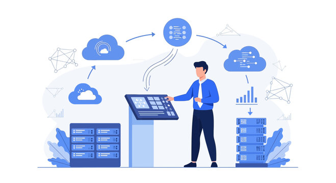 Cloud Computing Data Management System Interface