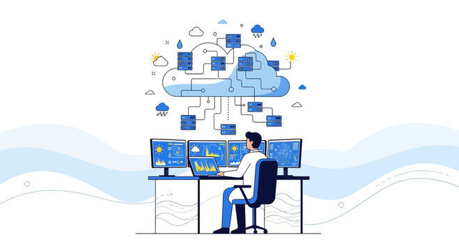 Cloud Computing Data Center Monitor System