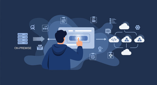 Cloud Computing and Data Migration from On-Premise Server to Cloud