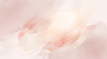 Fototapeta premium Minimal pale blush texture with delicate glowing light and soft elegant abstract composition