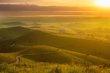 Obraz premium Green hills