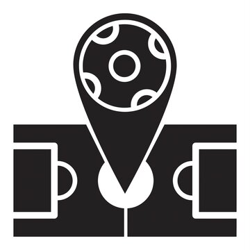 Location Pin Minimal Icon Design