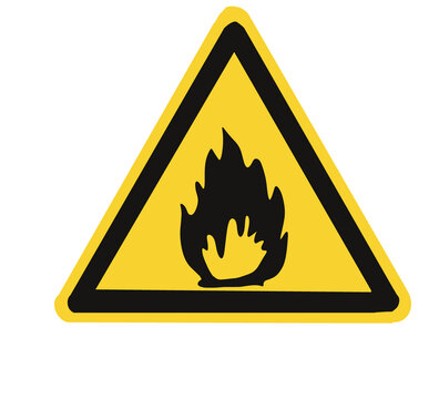 fire warning sign
