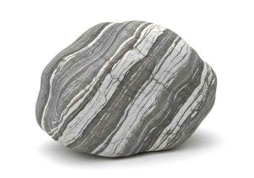 Intricate patterns on a weathered gneiss rock surface