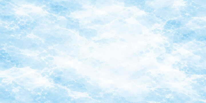 Blue Cloud Smoke Texture. Abstract soft fog background with dreamy mist atmosphere and airy vapor pattern