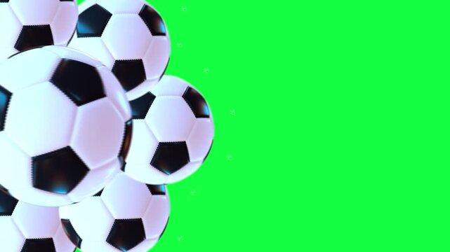 Soccer football transition suitable for game highlights, championship intros, stadium media, and fast paced sports content