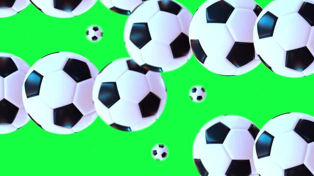 Soccer football transition suitable for game highlights, championship intros, stadium media, and fast paced sports content