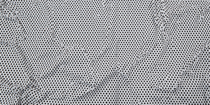 Blue textured fabric with diagonal woven pattern close-up