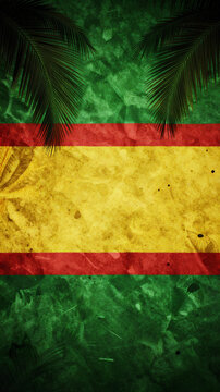 Reggae pattern background model for design banners and flyers