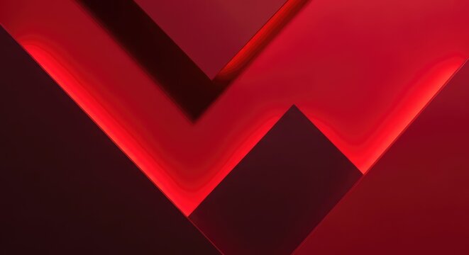 Deep crimson abstract background with sharp geometric shapes and elegant ruby lighting creating a sophisticated and luxurious modern texture, metallic, elegant, luxury